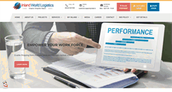 Desktop Screenshot of inlandworldlogistics.com